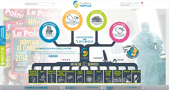Desktop Screenshot of fondation-hopale.org